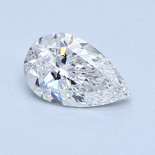 0.63 ct Pear Shape Natural Diamond : E / SI1