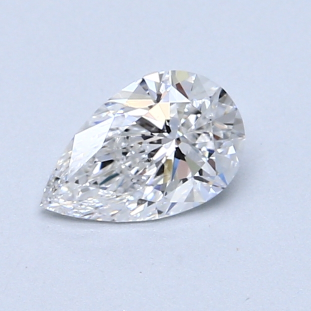 0.61 ct Pear Shape Natural Diamond : E / VS2