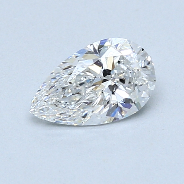 0.61 ct Pear Shape Natural Diamond : E / SI1