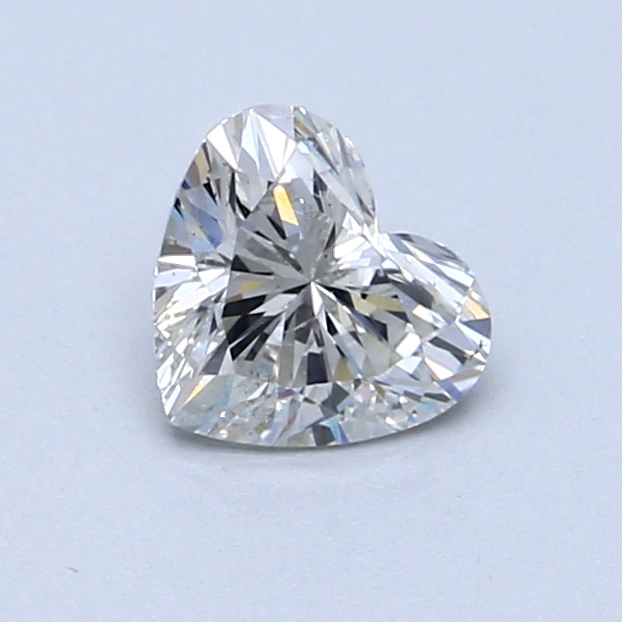 0.71 ct Heart Shape Natural Diamond : H / SI2