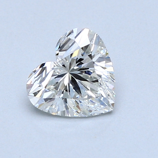 0.77 ct Heart Shape Natural Diamond : H / VS1