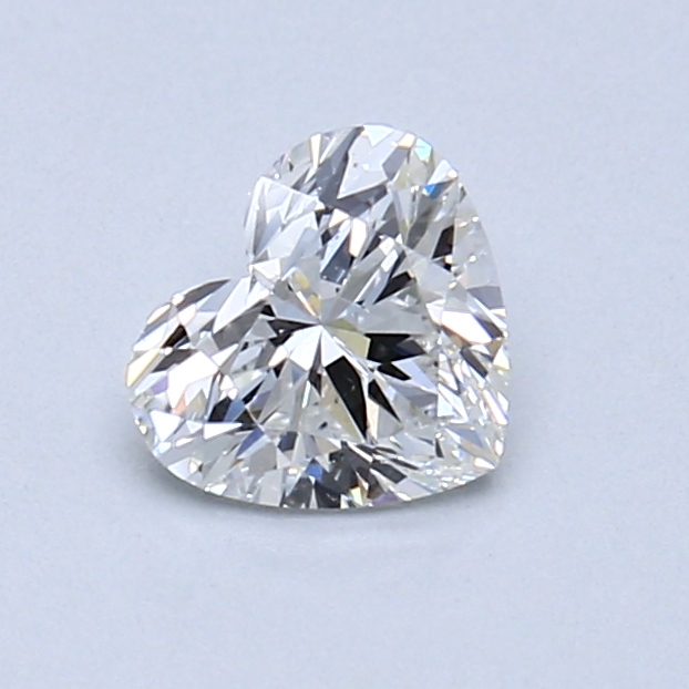 0.58 ct Heart Shape Natural Diamond : G / SI1