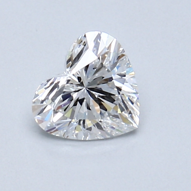 0.61 ct Heart Shape Natural Diamond : E / SI1