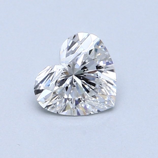 0.61 ct Heart Shape Natural Diamond : F / SI1