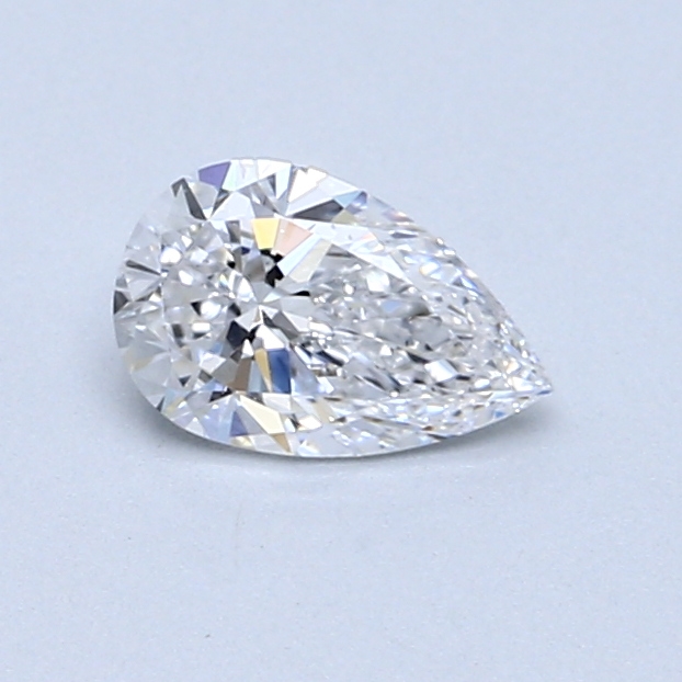 0.50 ct Pear Shape Natural Diamond : D / SI1