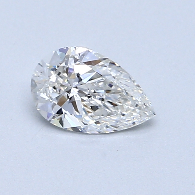 0.51 ct Pear Shape Natural Diamond : F / SI2