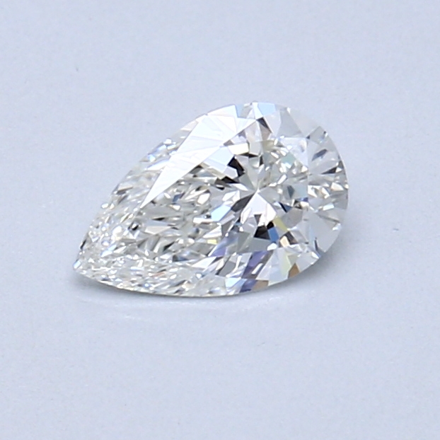 0.35 ct Pear Shape Natural Diamond : G / VVS2