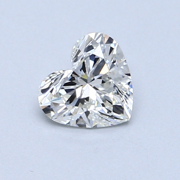 0.61 ct Heart Shape Natural Diamond : H / VVS2