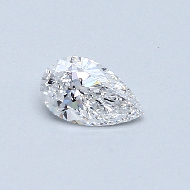 0.30 ct Pear Shape Natural Diamond : D / VS2
