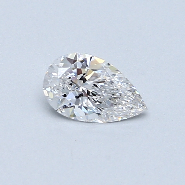 0.33 ct Pear Shape Natural Diamond : E / VS2