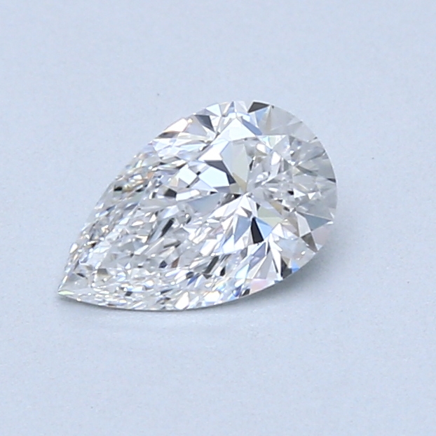 0.53 ct Pear Shape Natural Diamond : D / VS2