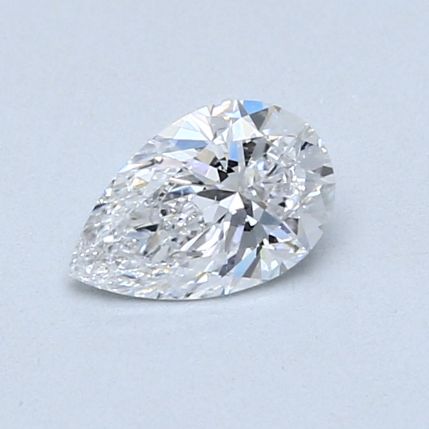 0.52 ct Pear Shape Natural Diamond : D / SI2