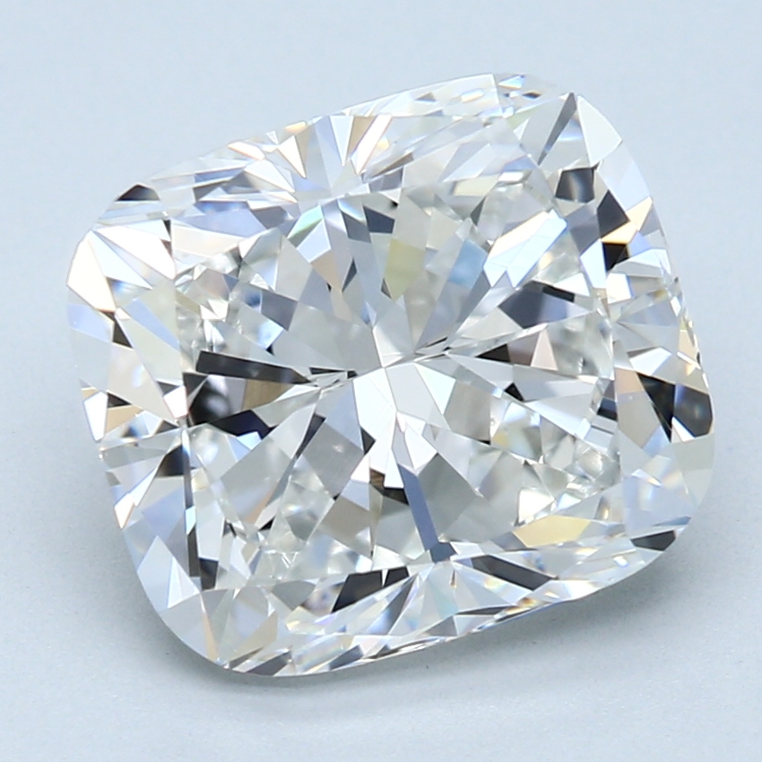 5.05 ct Cushion Cut Natural Diamond : E / VS1