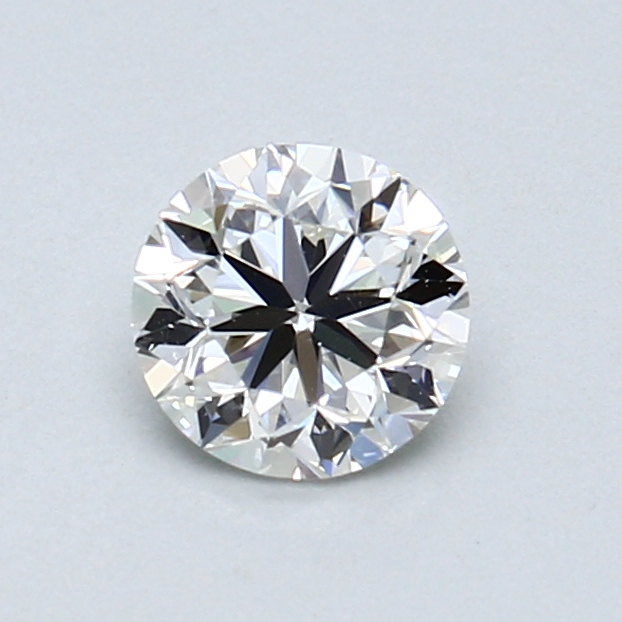 0.60 ct Round Natural Diamond : I / VVS2