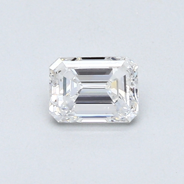 0.40 ct Emerald Cut Natural Diamond : F / VS2