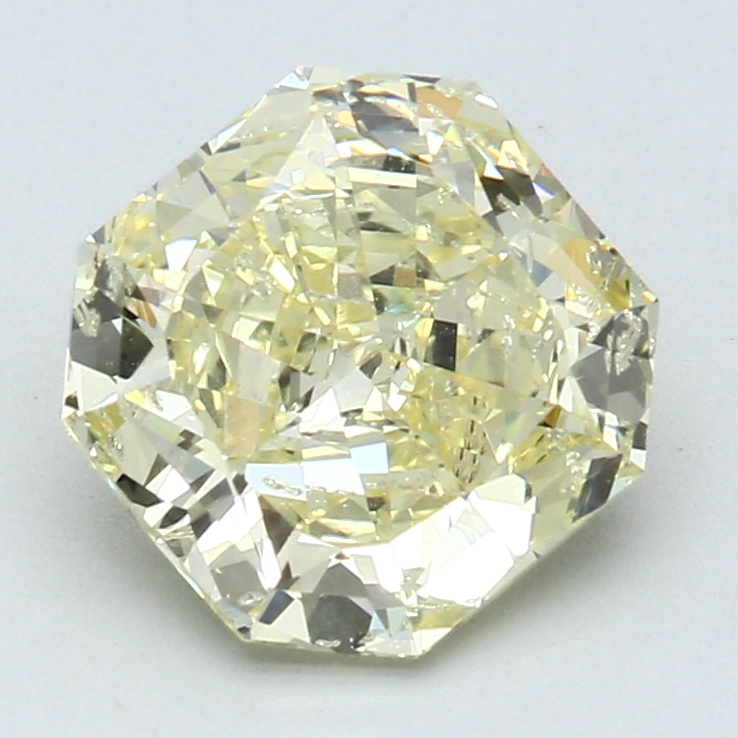 2.59 ct Radiant Diamond : Fancy Yellow