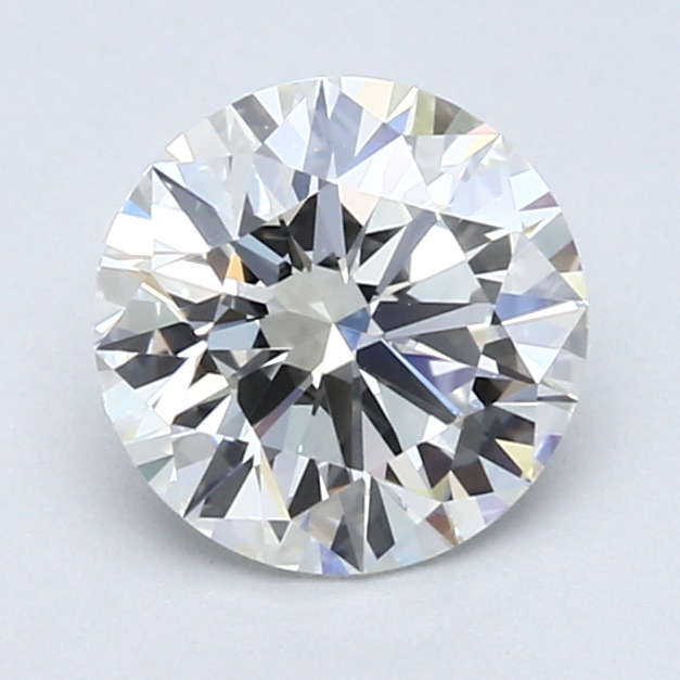 1.34 ct Round Natural Diamond : J / VVS2