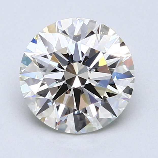 1.71 ct Round Natural Diamond : K / VVS2