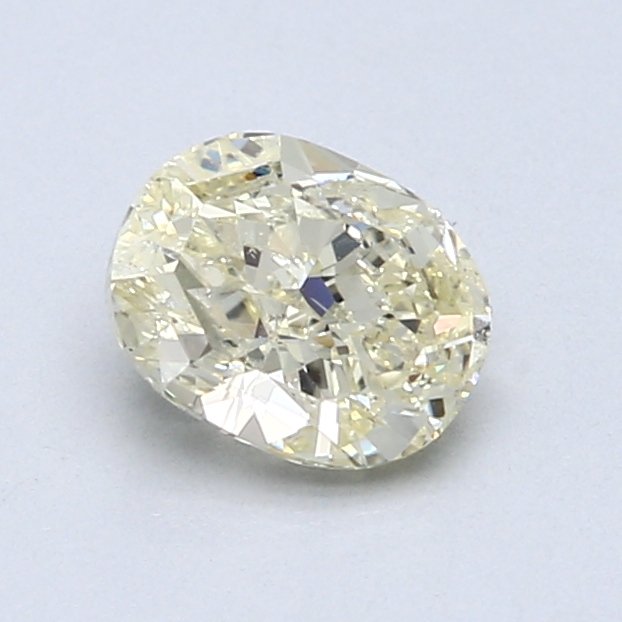 1.00 ct Oval Natural Diamond : W / SI2