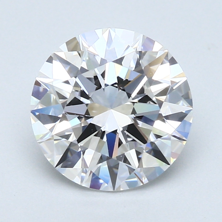 2.16 ct Round Natural Diamond : E / VVS2