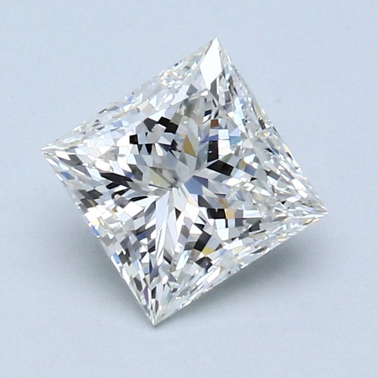 1.53 ct Princess Cut Diamond : J / SI2