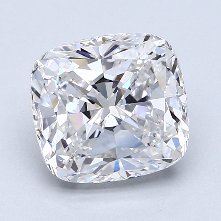 3.25 ct Cushion Cut Natural Diamond : E / SI1