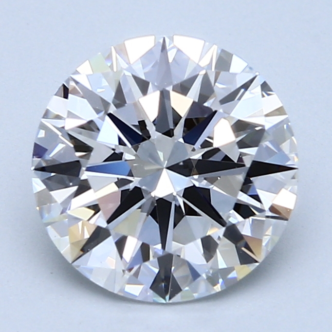 2.83 ct Round Diamond : D / VVS2