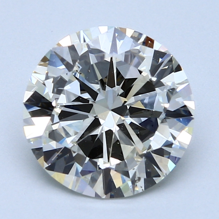 3.12 ct Round Diamond : K / SI1