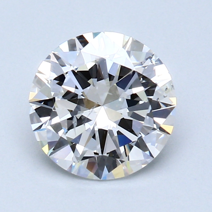 1.70 ct Round Natural Diamond : F / SI2