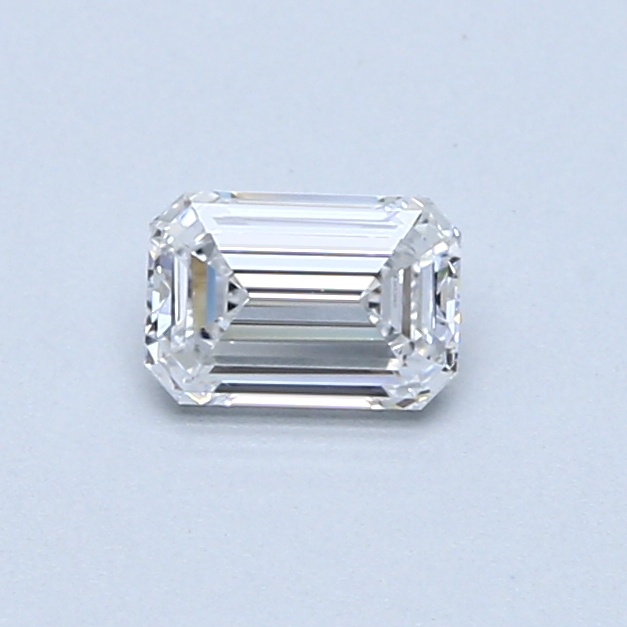 0.45 ct Emerald Cut Natural Diamond : D / VVS1
