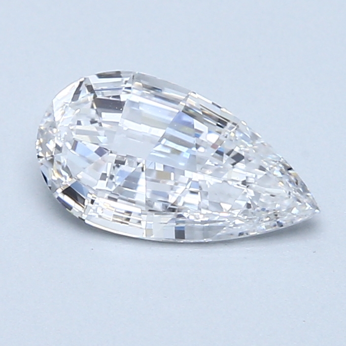 0.91 ct Pear Shape Natural Diamond : D / VVS2