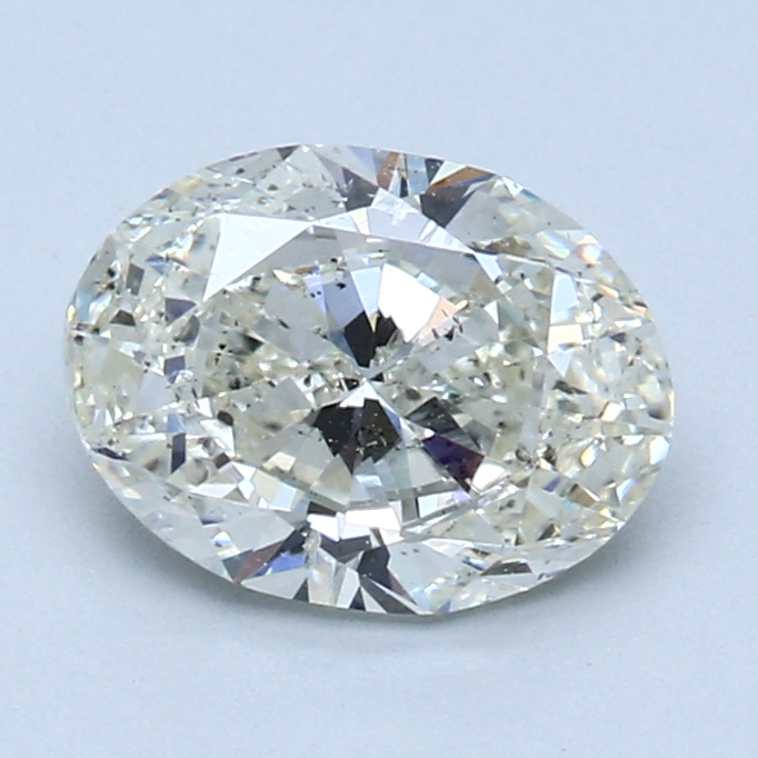 1.50 ct Oval Diamond : K / SI2