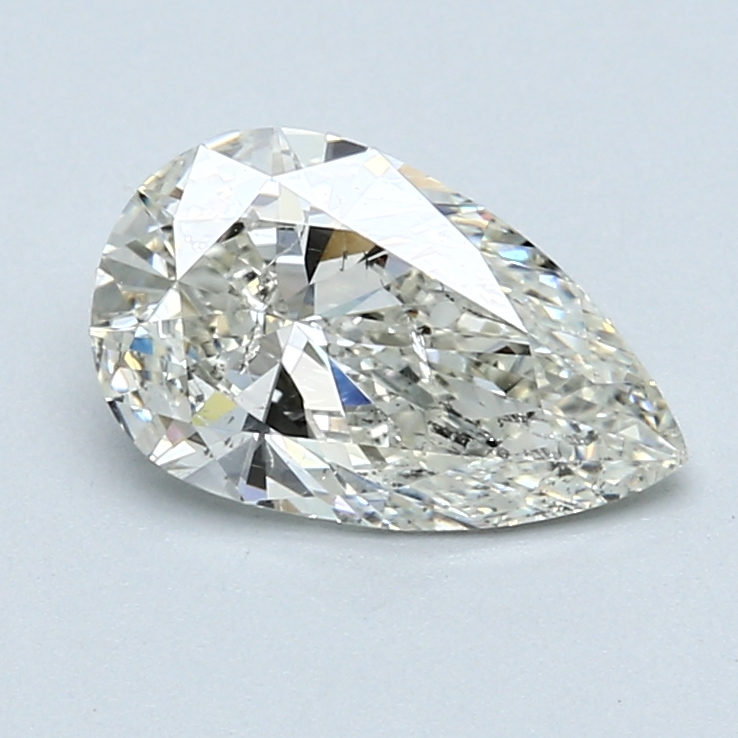 1.50 ct Pear Shape Diamond : J / SI2
