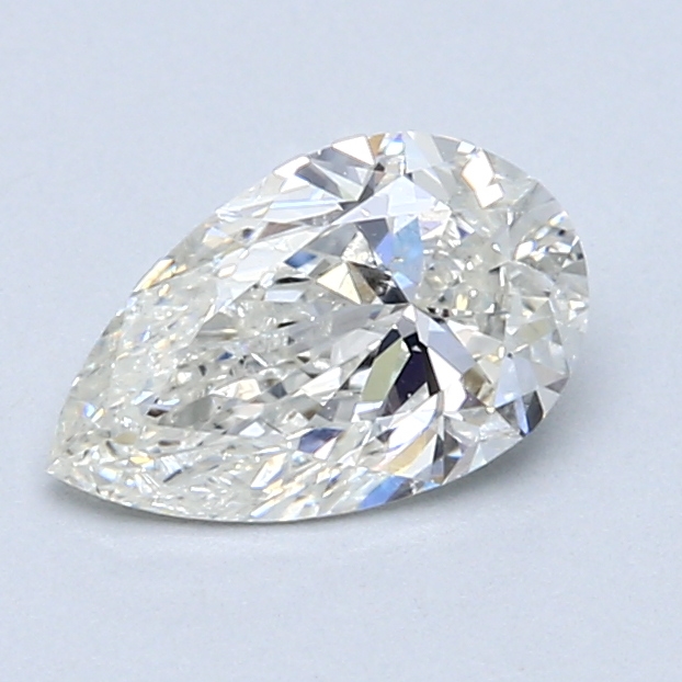 1.00 ct Pear Shape Natural Diamond : H / SI2