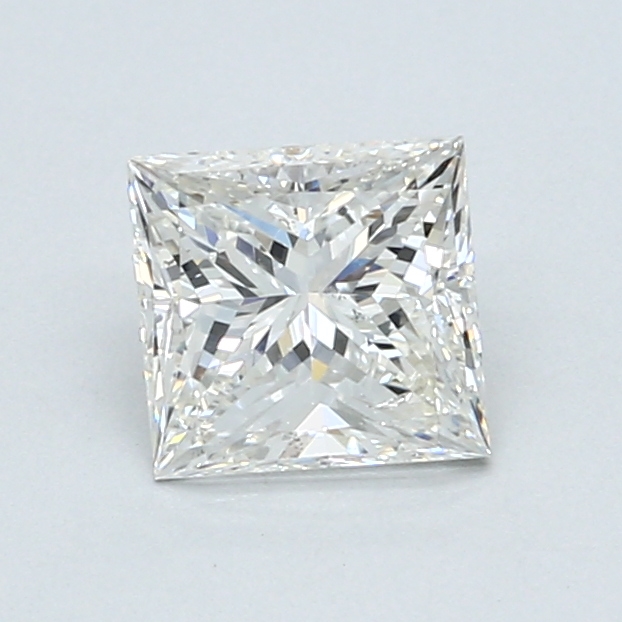 1.01 ct Princess Cut Natural Diamond : H / SI1