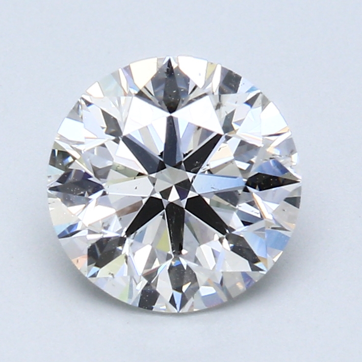 2.01 ct Round Natural Diamond : E / SI2