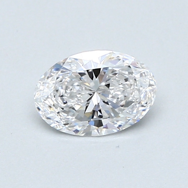 0.57 ct Oval Natural Diamond : D / VVS2
