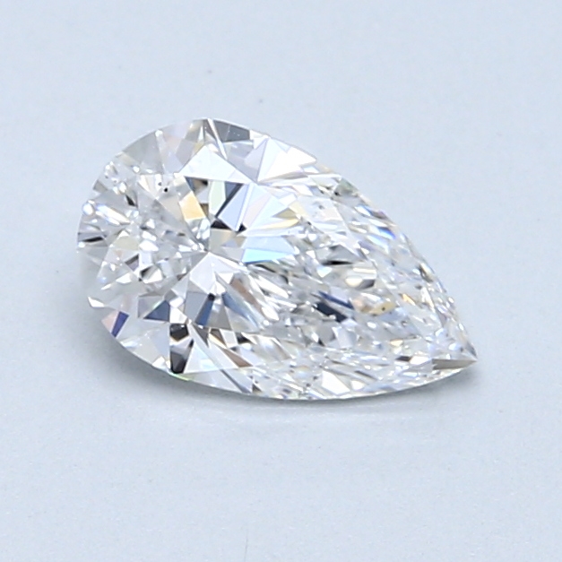 0.72 ct Pear Shape Natural Diamond : D / SI1