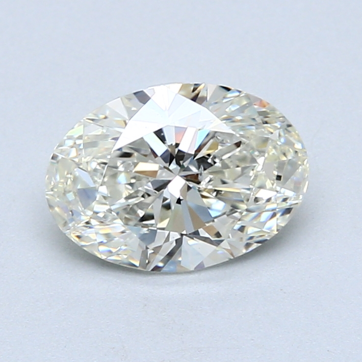 1.54 ct Oval Natural Diamond : J / SI2
