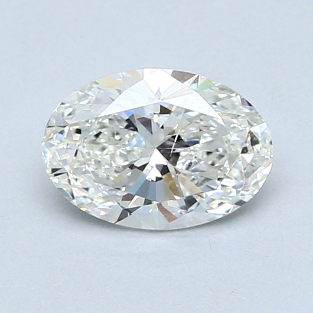0.90 ct Oval Natural Diamond : H / SI1
