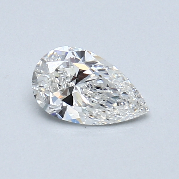 0.40 ct Pear Shape Natural Diamond : F / SI1