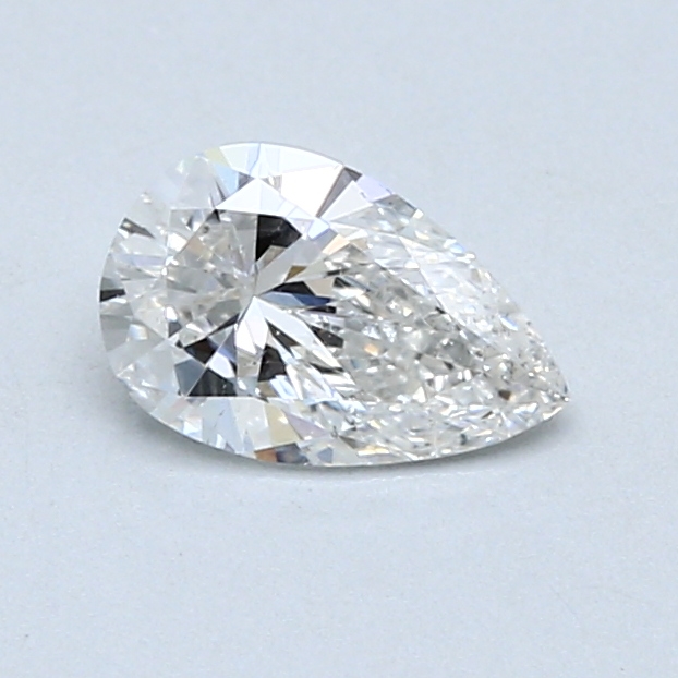 0.60 ct Pear Shape Natural Diamond : F / SI1