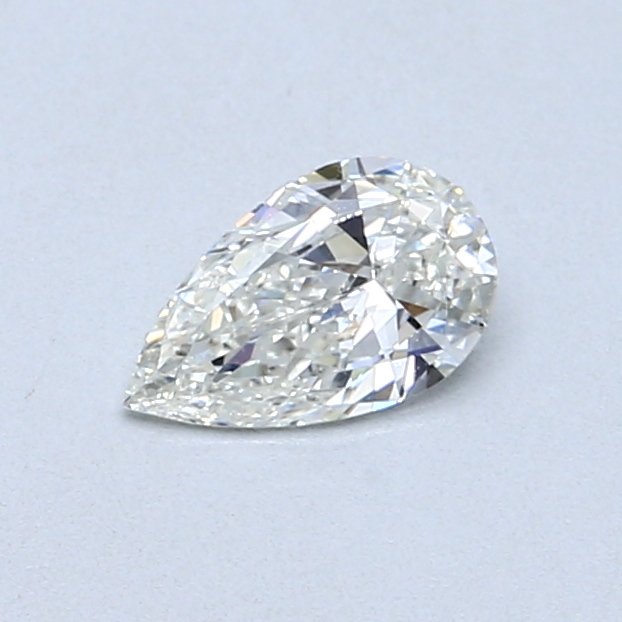 0.40 ct Pear Shape Natural Diamond : H / SI1