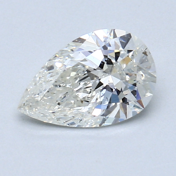 1.01 ct Pear Shape Natural Diamond : I / I1