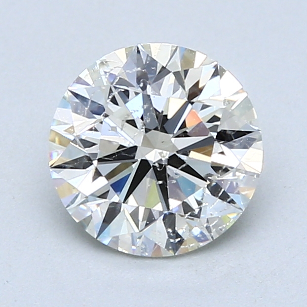1.51 ct Round Natural Diamond : J / I1