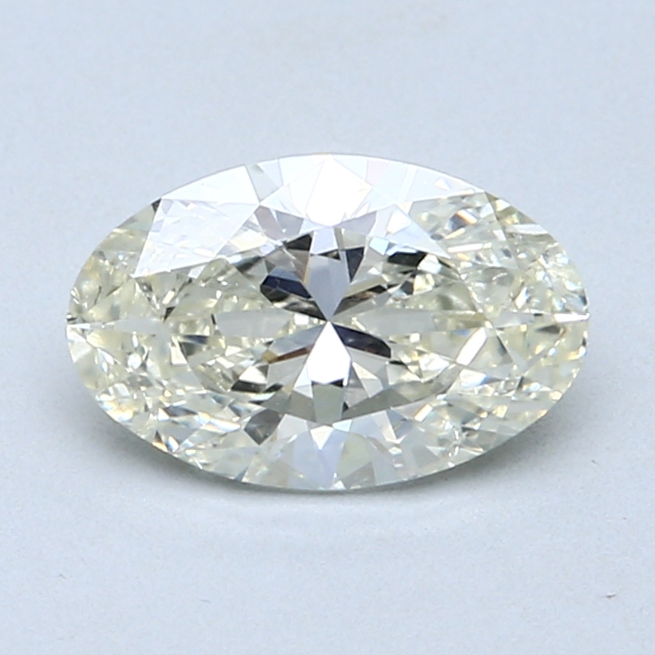 1.53 ct Oval Natural Diamond : J / SI2