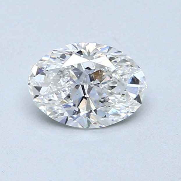 0.70 ct Oval Natural Diamond : E / SI2