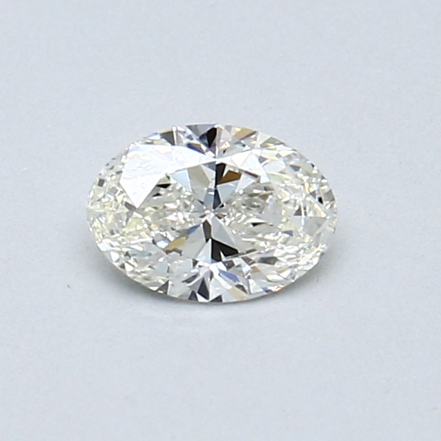 0.32 ct Oval Natural Diamond : J / VVS2