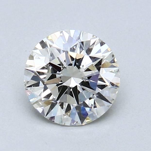 0.86 ct Round Natural Diamond : J / SI2