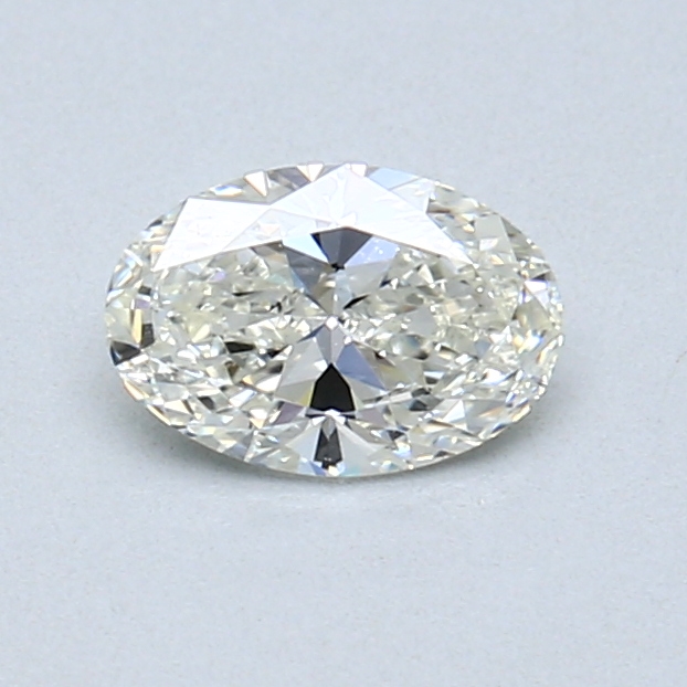 0.50 ct Oval Natural Diamond : J / SI1